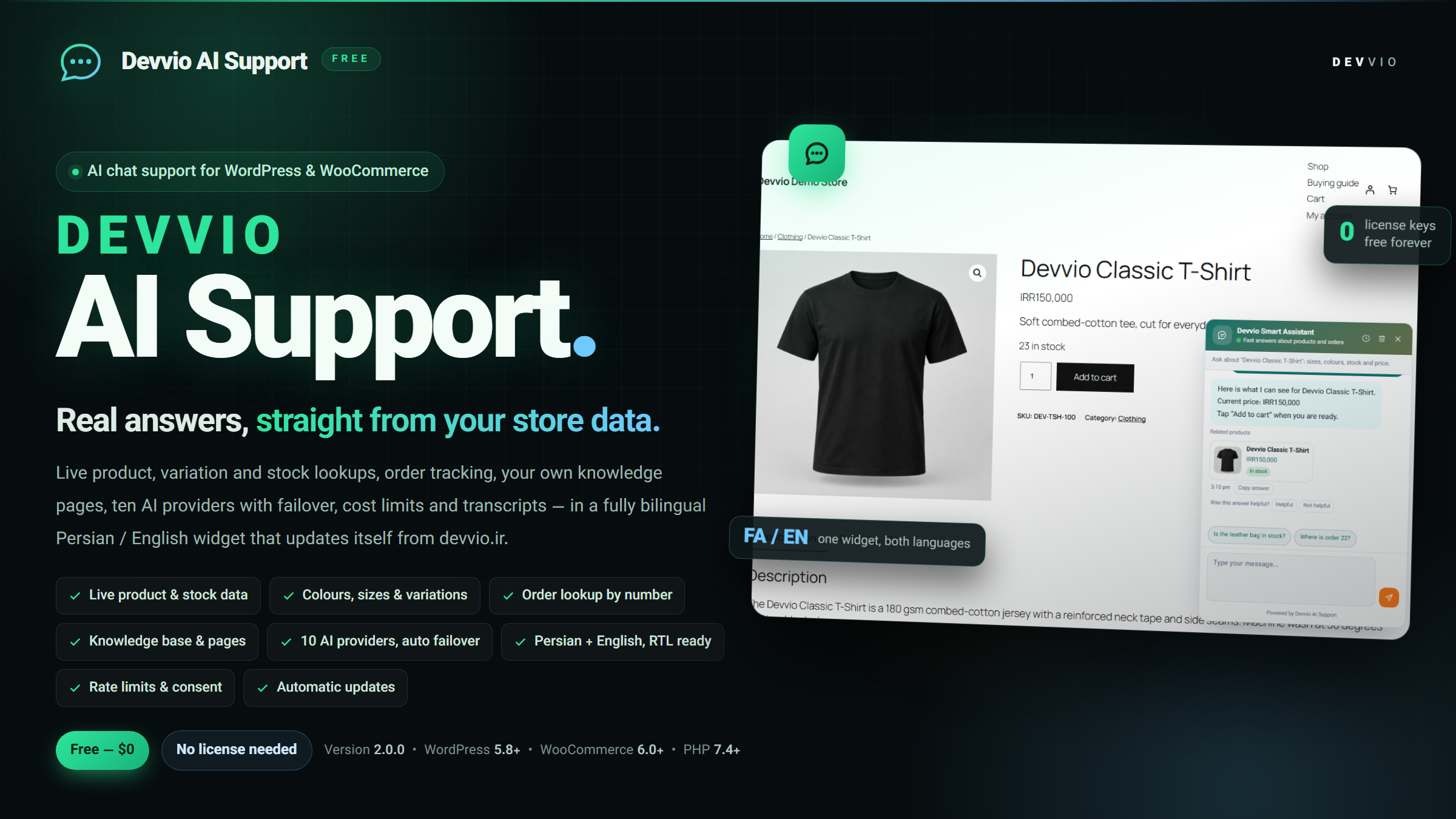 Devvio AI Support